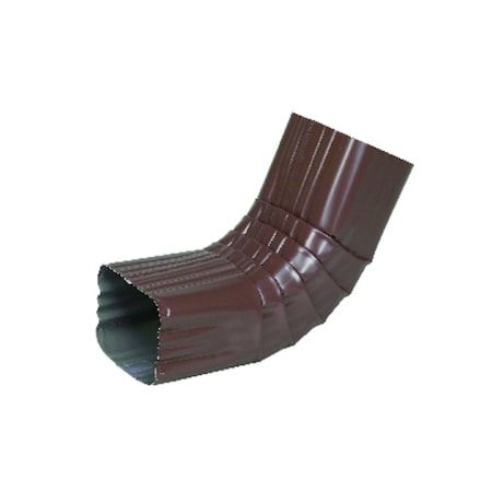 Amerimax Home Products Amerimax 2 in. H X 3 in. W X 9 in. L Brown Aluminum A Downspout Elbow 2526419
